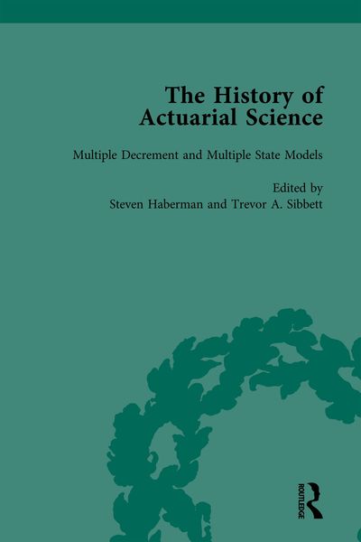 Produktbild: The History of Actuarial Science Vol VIII