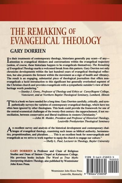 Produktbild: The Remaking of Evangelical Theology