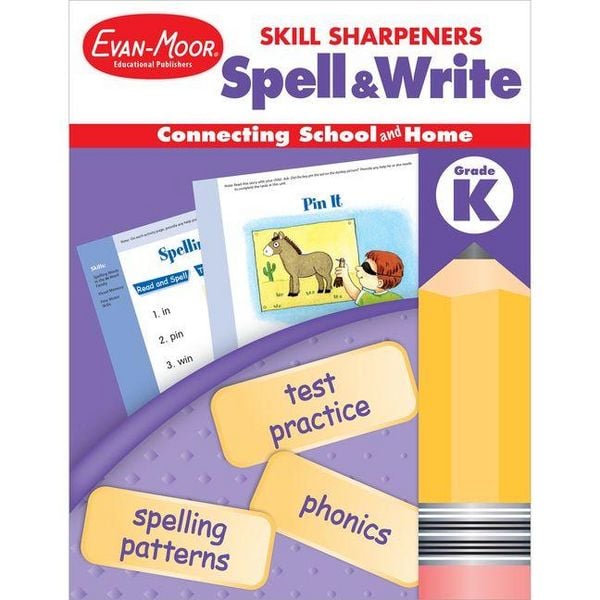 Produktbild: Skill Sharpeners: Spell & Write Grade K