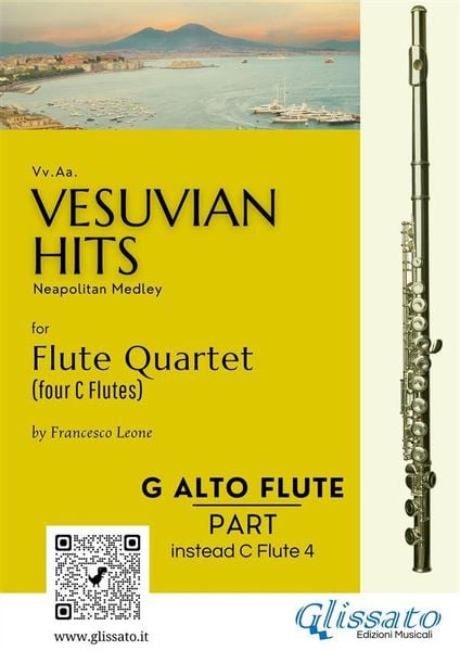 Produktbild: (G Alto Flute - instead Fl. 4) Vesuvian Hits for Flute Quartet