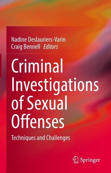 Produktbild: Criminal Investigations of Sexual Offenses