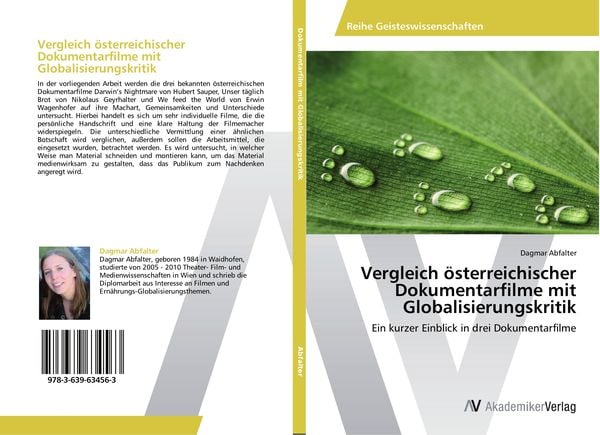Produktbild: Vergleich &ouml;sterreichischer Dokumentarfilme mit Globalisierungskritik
