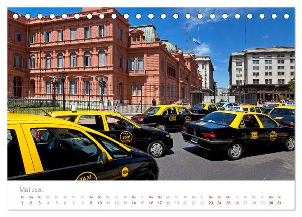 Produktbild: Geliebtes Buenos Aires (Tischkalender 2026 DIN A5 quer), CALVENDO Monatskalender