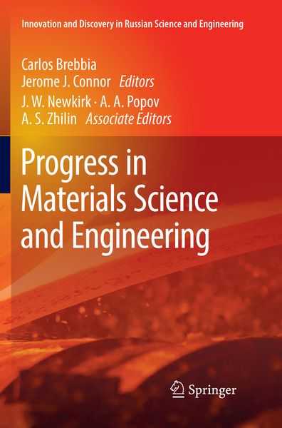 Produktbild: Progress in Materials Science and Engineering