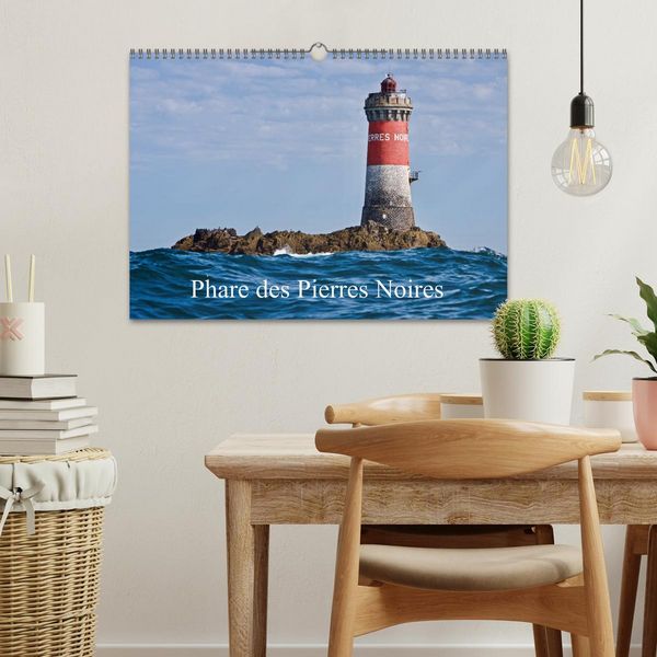 Produktbild: Phare des Pierres Noires (Calendrier mural 2026 DIN A3 vertical), CALVENDO calendrier mensuel