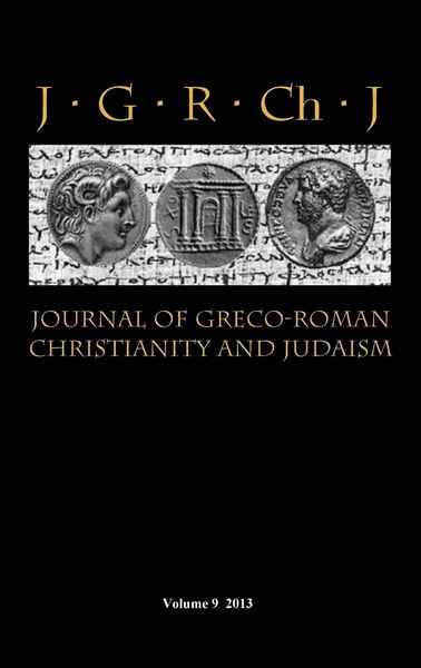 Produktbild: Journal of Greco-Roman Christianity and Judaism 9 (2013)