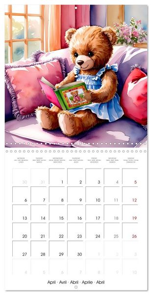 Produktbild: Mr. and Mrs. Fluff (Wall Calendar 2026 12 &times; 12 Inch) CALVENDO 12 Month Wall Calendar