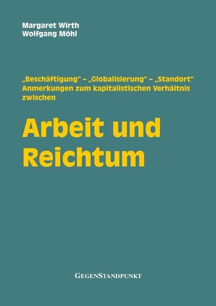 Produktbild: Arbeit und Reichtum