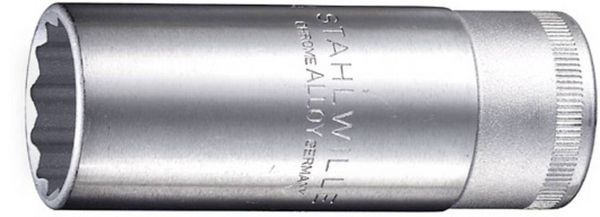 Produktbild: Steckschl&uuml;sseleinsatz 51 1/2 Zoll 12-kant SW 19mm L.83mm STAHLWILLE