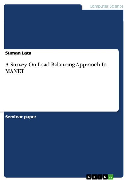 Produktbild: A Survey On Load Balancing Appraoch In MANET