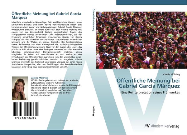Öffentliche Meinung bei Gabriel García Márquez, Taschenbuch von Valerie Möhring, AV Akademikerverlag, 9783639430332