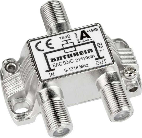 Produktbild: Kathrein EAC 03/G Kabel-TV Abzweiger 1-fach 5 - 1218MHz