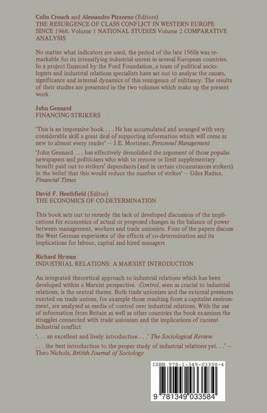 Produktbild: The Control of Work