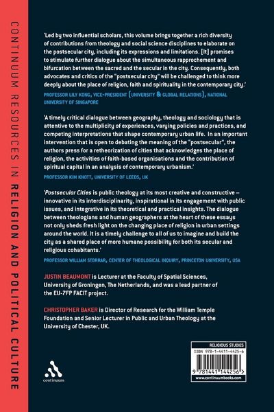 Produktbild: Postsecular Cities