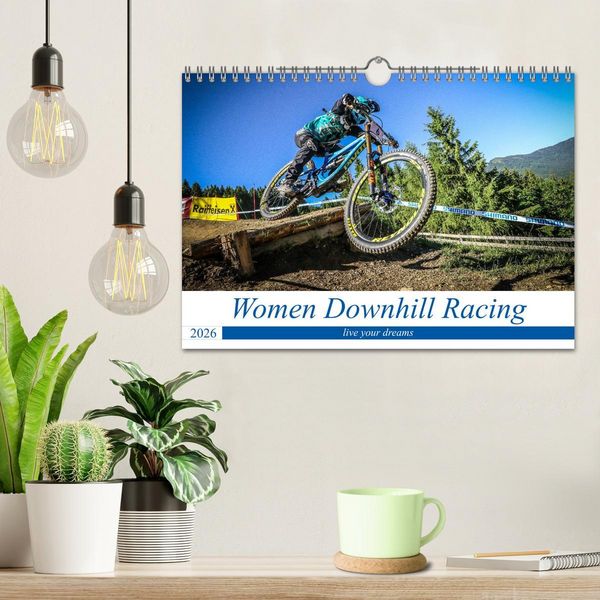 Produktbild: Women Downhill Racing (Wandkalender 2026 DIN A4 quer), CALVENDO Monatskalender