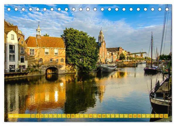 Produktbild: Feeling Holland (Tischkalender 2026 DIN A5 quer), CALVENDO Monatskalender