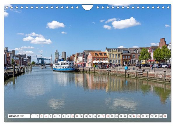 Produktbild: Moin Nordfriesland - Urlaub an der Nordseek&uuml;ste (Wandkalender 2026 DIN A4 quer), CALVENDO Monatskalender