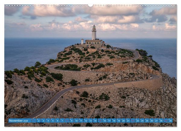 Produktbild: Mallorca, Sehnsuchtsinsel im Mittelmeer (hochwertiger Premium Wandkalender 2026 DIN A2 quer), Kunstdruck in Hochglanz