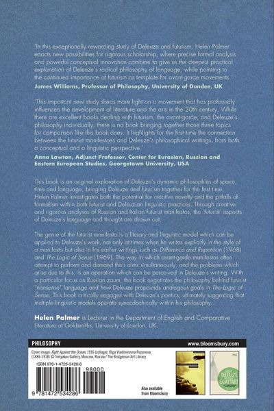 Produktbild: Deleuze and Futurism
