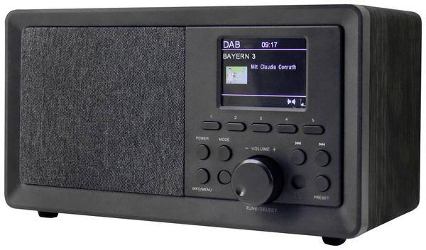 Produktbild: Soundmaster DAB+/UKW RDS Radio DAB350SW sw