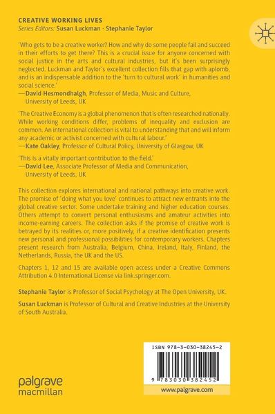 Produktbild: Pathways into Creative Working Lives