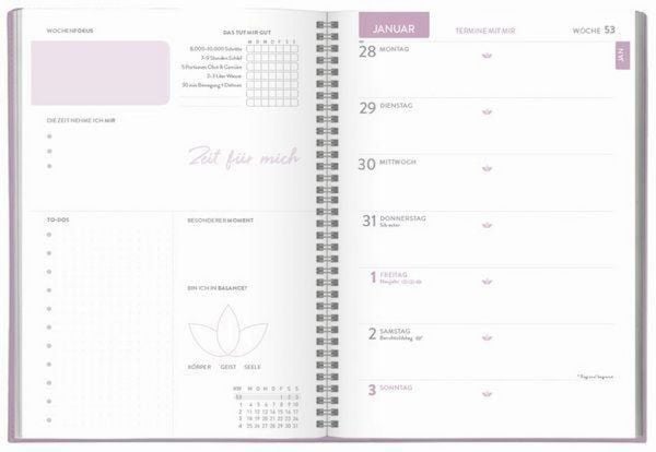 Produktbild: Terminkalender Selfcare-Planer 2027