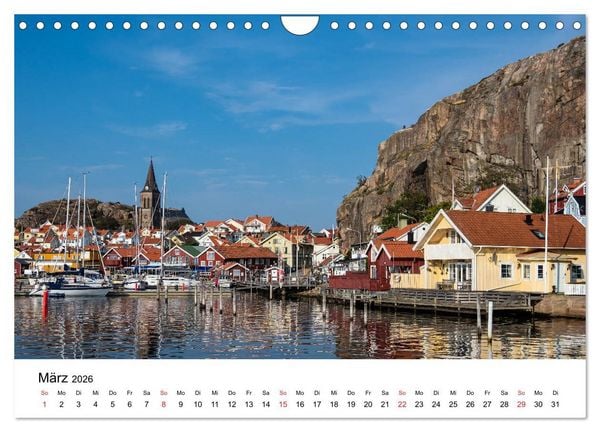 Produktbild: Westk&uuml;ste in Schweden (Wandkalender 2026 DIN A4 quer), CALVENDO Monatskalender