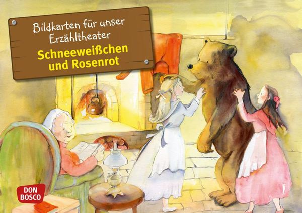 Produktbild: Schneewei&szlig;chen und Rosenrot. Kamishibai Bildkartenset.