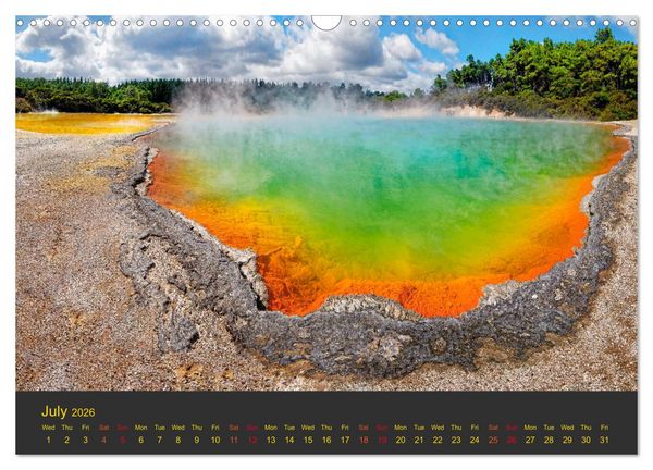 Produktbild: Spirit of New Zealand (Wall Calendar 2026 DIN A3 landscape), CALVENDO 12 Month Wall Calendar