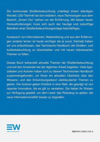 Produktbild: Technisches Handbuch Stra&szlig;en- und Au&szlig;enbeleuchtung