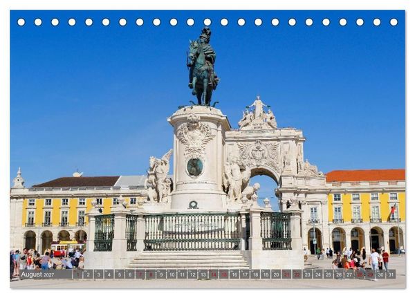 Produktbild: Portugal. Das Tor zum Westen (Tischkalender 2027 DIN A5 quer), CALVENDO Monatskalender