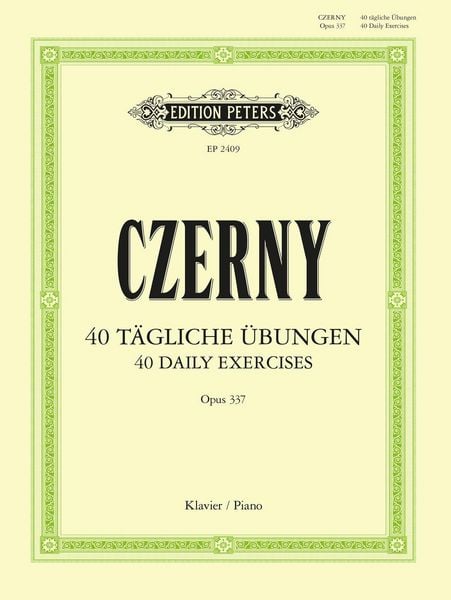 Produktbild: 40 t&auml;gliche &Uuml;bungen op. 337