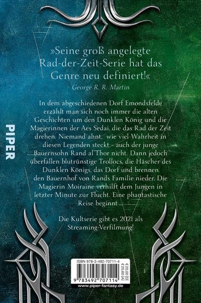 Das Rad Der Zeit Buch 'Das Rad der Zeit 1' von 'Robert Jordan' - Buch - '978-3-492-70711-4'