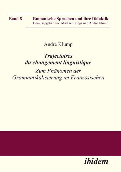 Produktbild: Klump, A: Trajectoires du changement linguistique. Zum Ph&auml;no