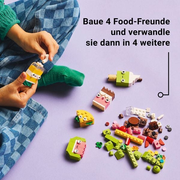 Produktbild: LEGO Classic Kreativer Snack Bauspa&szlig;, Spielzeug f&uuml;r Rollenspiele 11039
