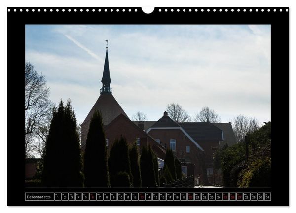 Produktbild: Rysum - Warfendorf in Ostfriesland (Wandkalender 2026 DIN A3 quer), CALVENDO Monatskalender