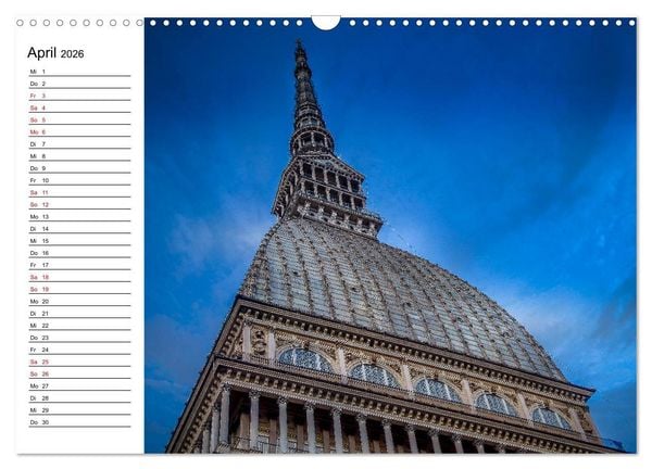 Produktbild: Piemont und Turin (Wandkalender 2026 DIN A3 quer), CALVENDO Monatskalender