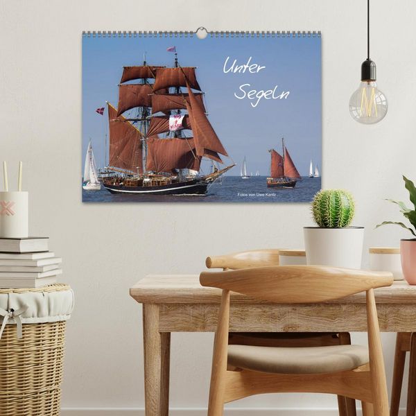 Produktbild: Unter Segeln (Wandkalender 2026 DIN A3 quer), CALVENDO Monatskalender