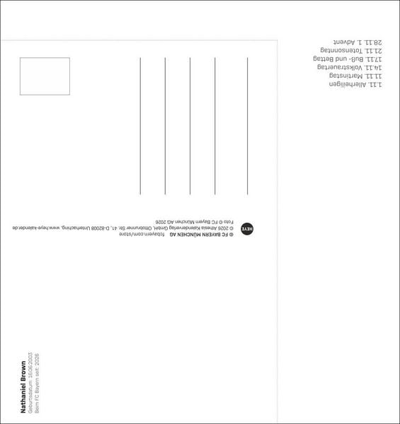 Produktbild: FC Bayern M&uuml;nchen Postkartenkalender 2027