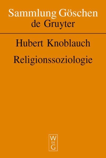 Produktbild: Religionssoziologie