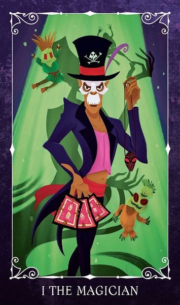 Produktbild: Disney Villains Tarot Deck and Guidebook