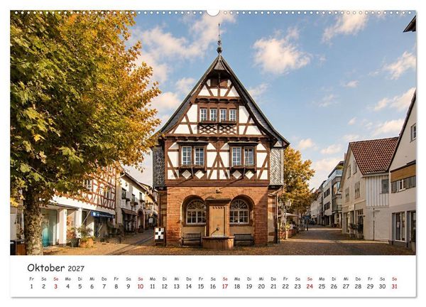Produktbild: Hofheim Idylle am Tauns (Wandkalender 2027 DIN A2 quer), CALVENDO Monatskalender