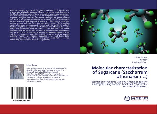 Produktbild: Molecular characterization of Sugarcane (Saccharrum officinarum L.)