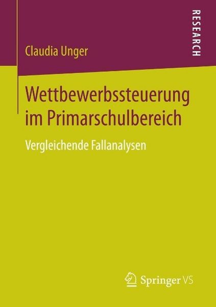 Produktbild: Wettbewerbssteuerung im Primarschulbereich