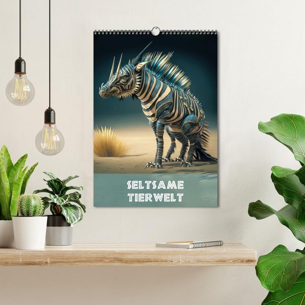 Produktbild: Seltsame Tierwelt (Wandkalender 2026 DIN A3 hoch), CALVENDO Monatskalender