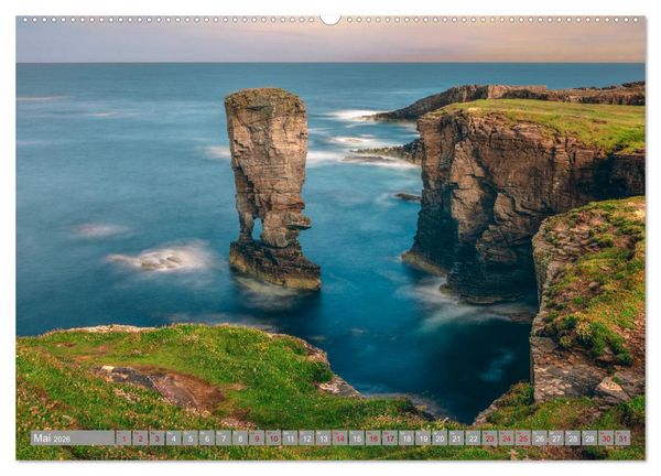 Produktbild: Orkney, Inselwelten aus Licht und Legenden. (Wandkalender 2026 DIN A2 quer), CALVENDO Monatskalender