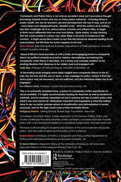 Produktbild: Complexity and Public Policy