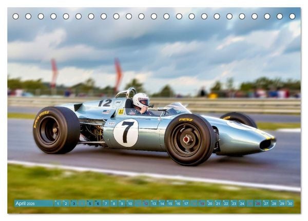 Produktbild: Formel 1 in den sechziger Jahren (Tischkalender 2026 DIN A5 quer), CALVENDO Monatskalender
