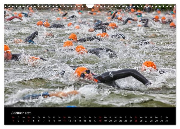 Produktbild: Fascination Triathlon (Wandkalender 2026 DIN A3 quer), CALVENDO Monatskalender