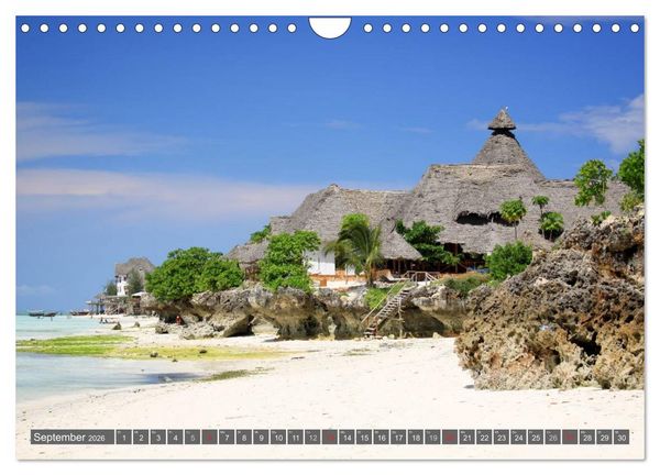 Produktbild: Sansibar (Wandkalender 2026 DIN A4 quer), CALVENDO Monatskalender